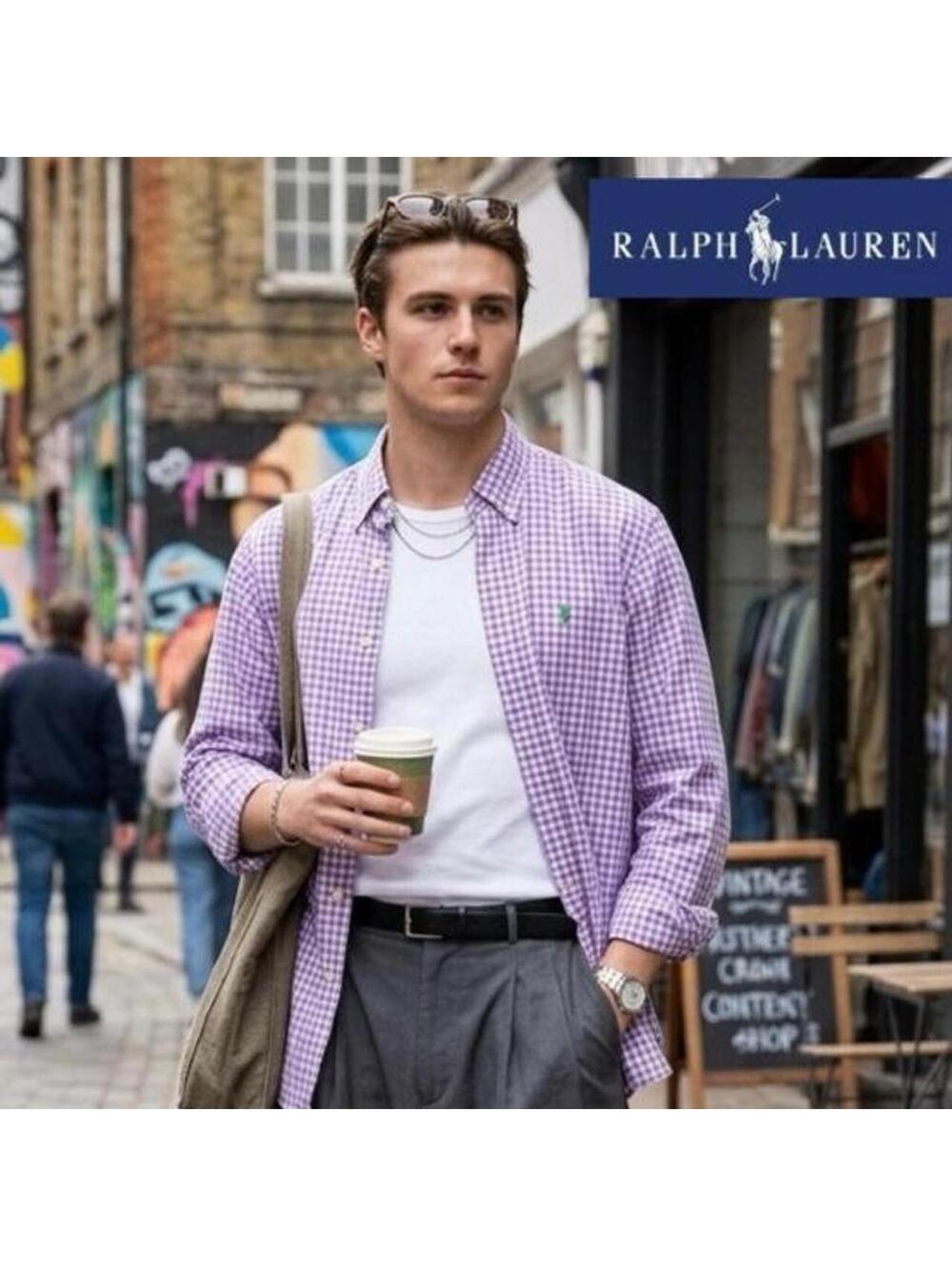 Ralph Lauren Gingham Button-Down Shirt